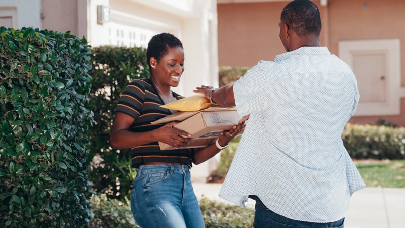 Echange de courrier